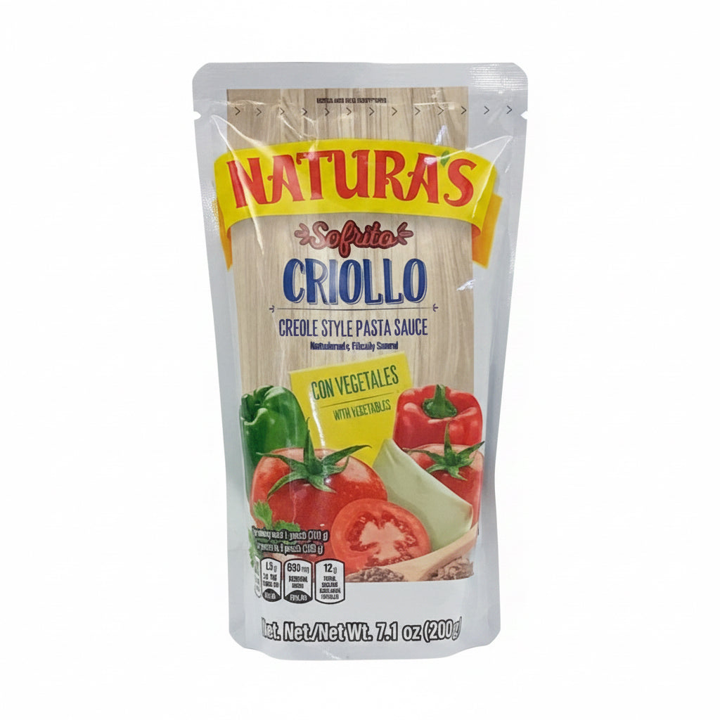 Natura's Sauce tomate aux légumes de style créole