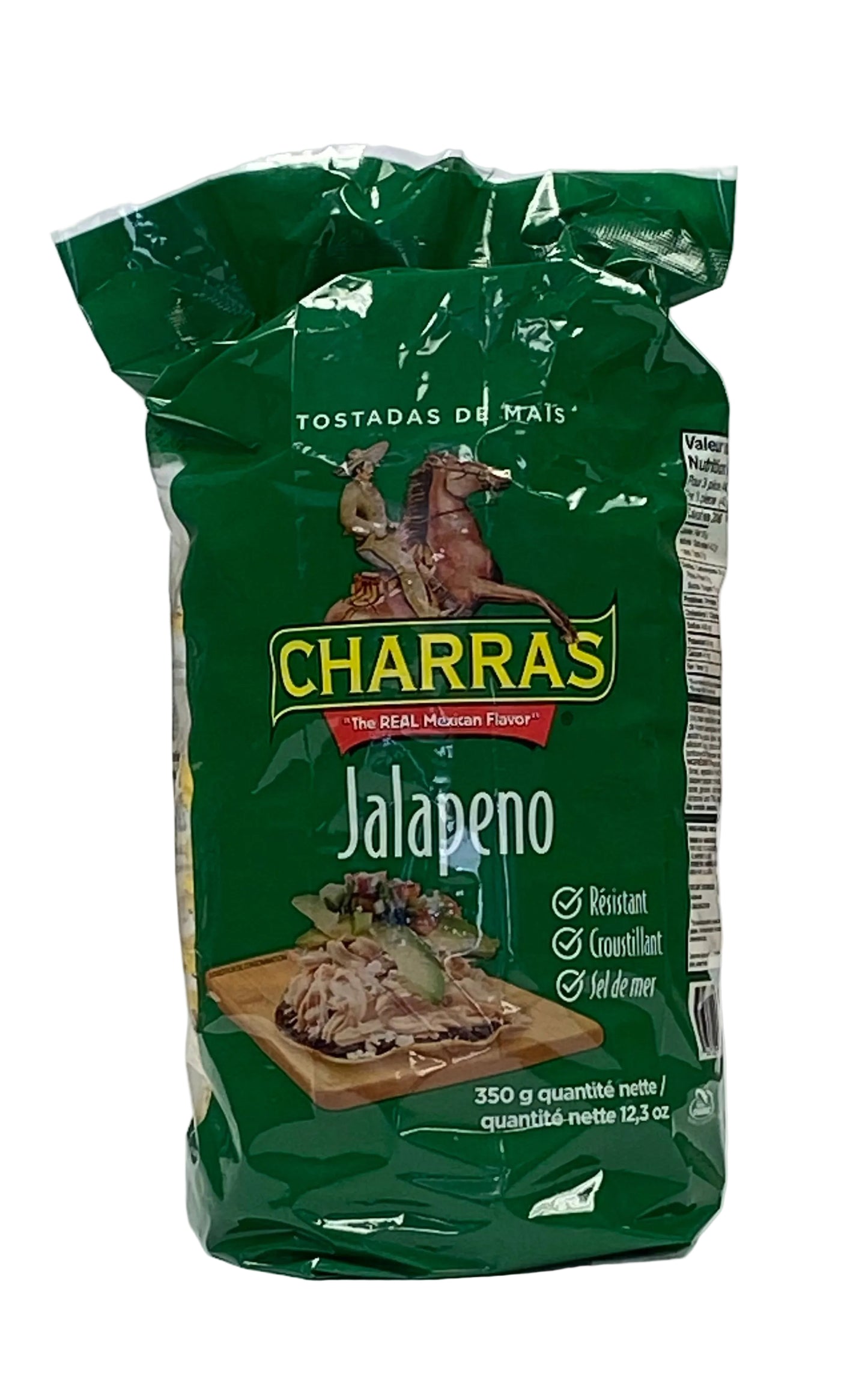 Charras Tostadas Jalapeño