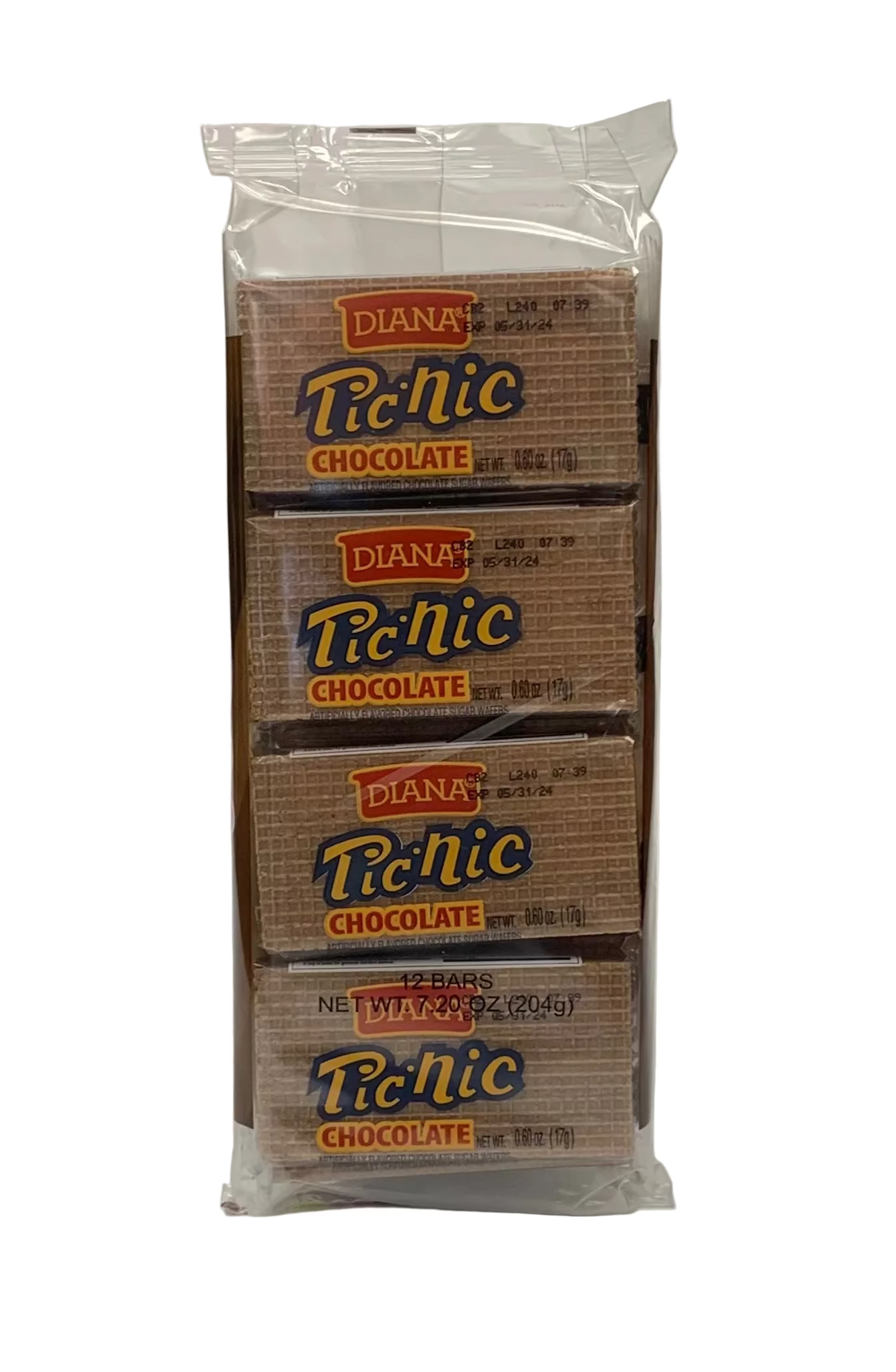 Pic Nic Biscuits gaufrés au chocolat