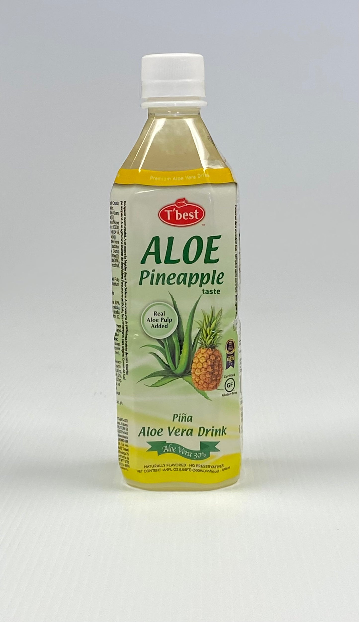 T'best Boisson à l'aloe vera à saveur d'ananas