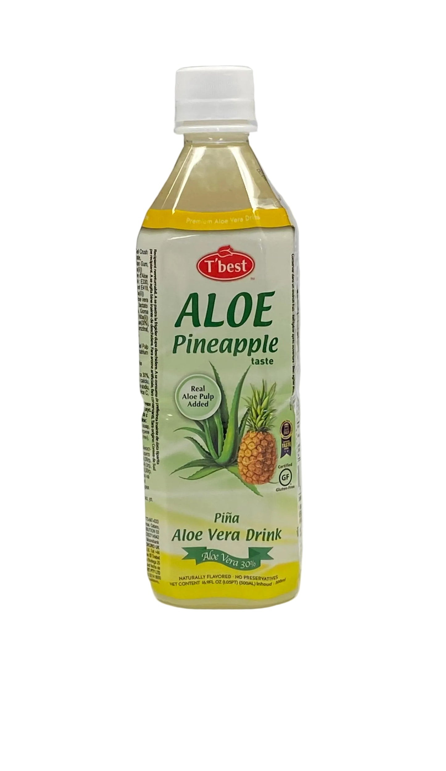 T'best Boisson à l'aloe vera à saveur d'ananas