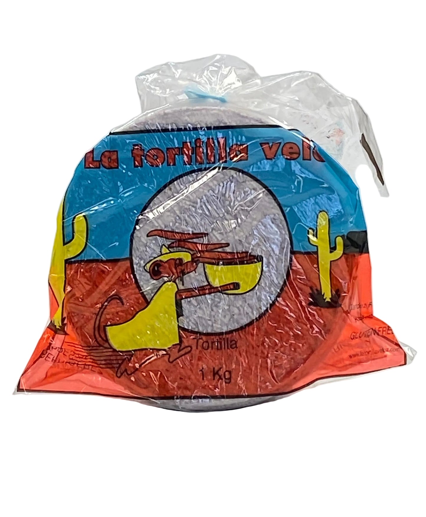 La Tortilla Veloz Tortilla bleue