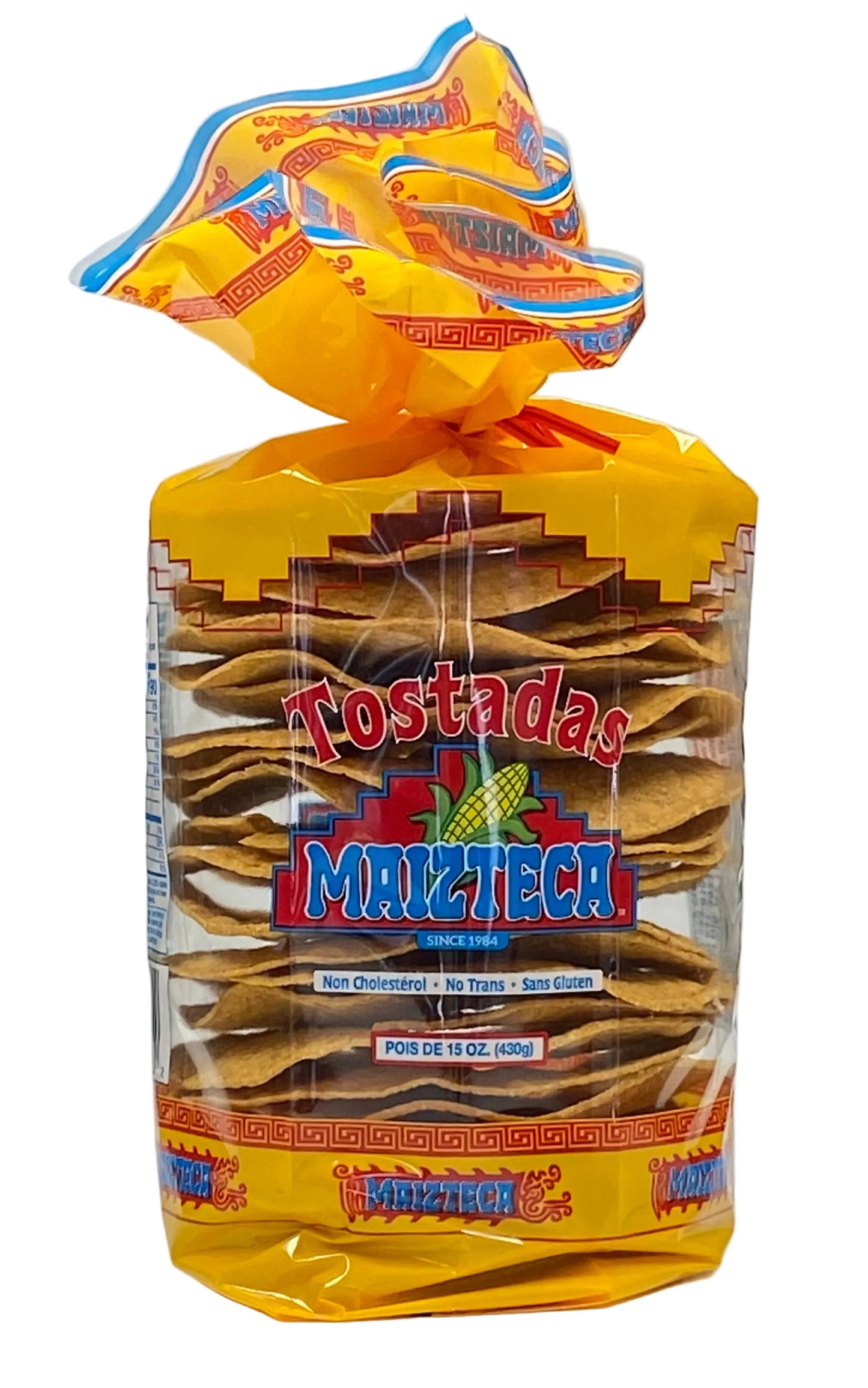 Maizteca Tostadas de maïs cuites au four