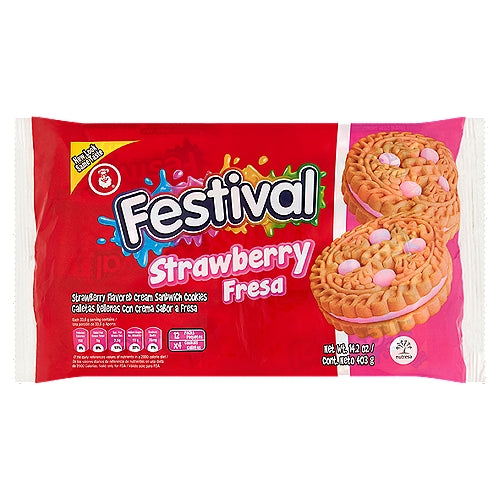 Festival Biscuits à la fraise