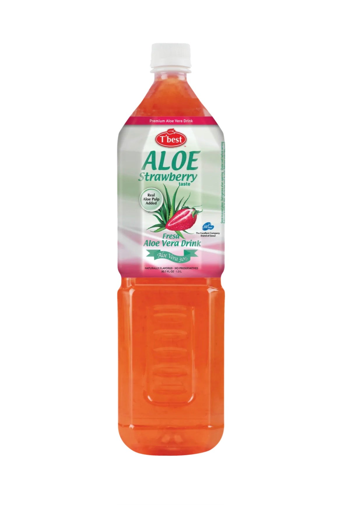 T'best Boisson à l'aloe vera à saveur de fraise