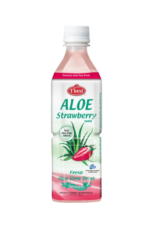 T'best Boisson à l'aloe vera à saveur de fraise