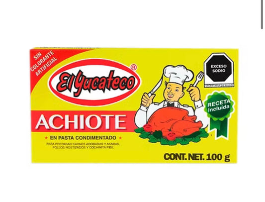El Yucateco Annatto en pâte
